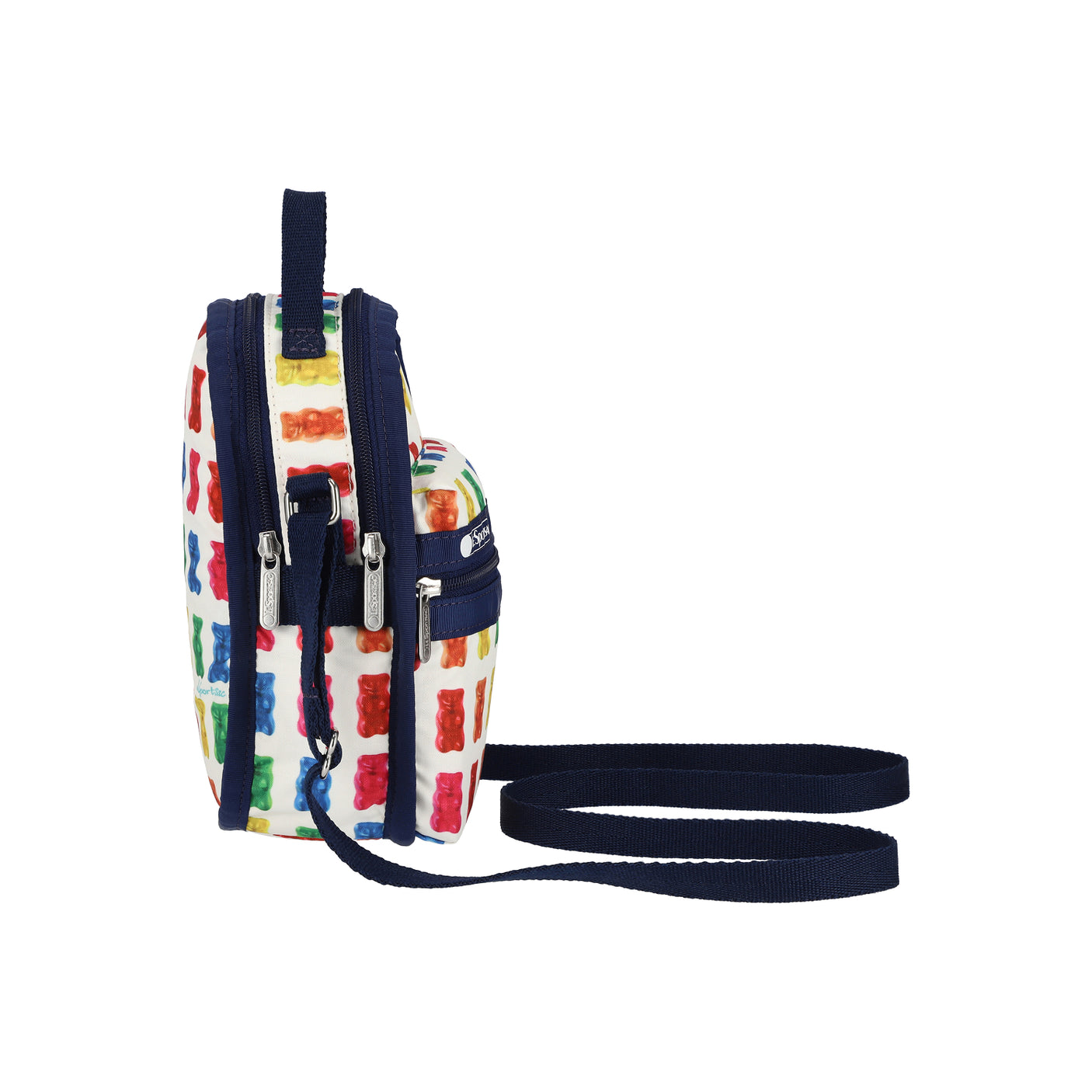 LeSportsac Tas Unisex Micro Shoulder Bag In Haribo Goldbears Navy