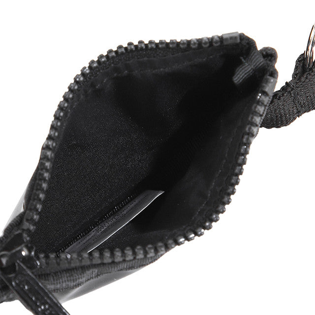 Key Card Holder In Black Shine