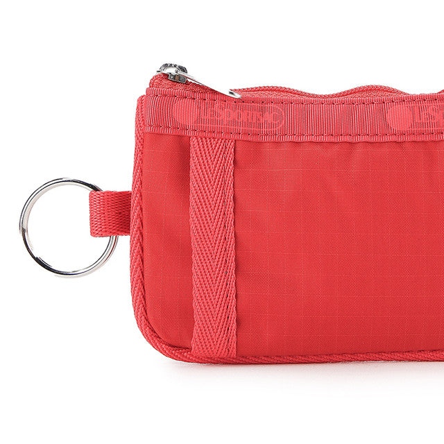Key Card Holder In Rosey Red