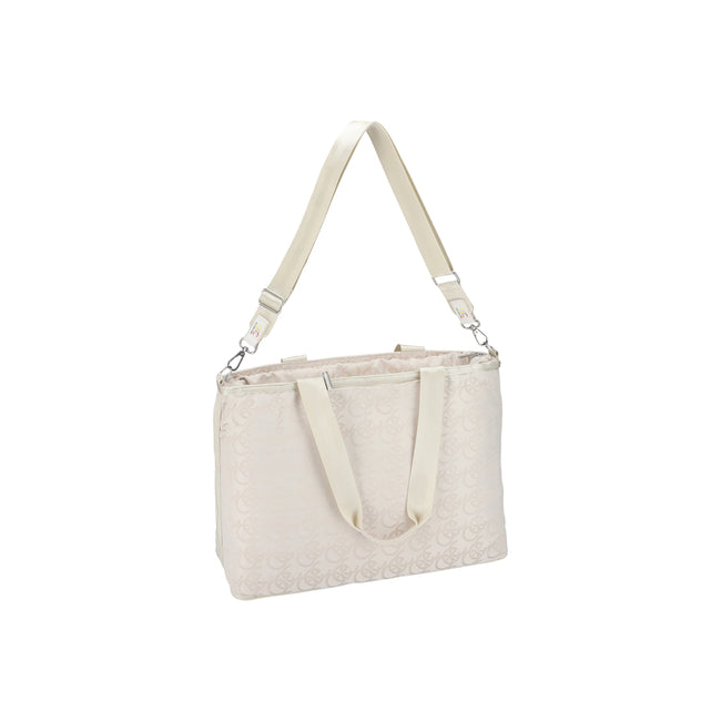 LeSportsac Tas Unisex Tote bag Aec Sanvin Tote In Jacquard Ivoire