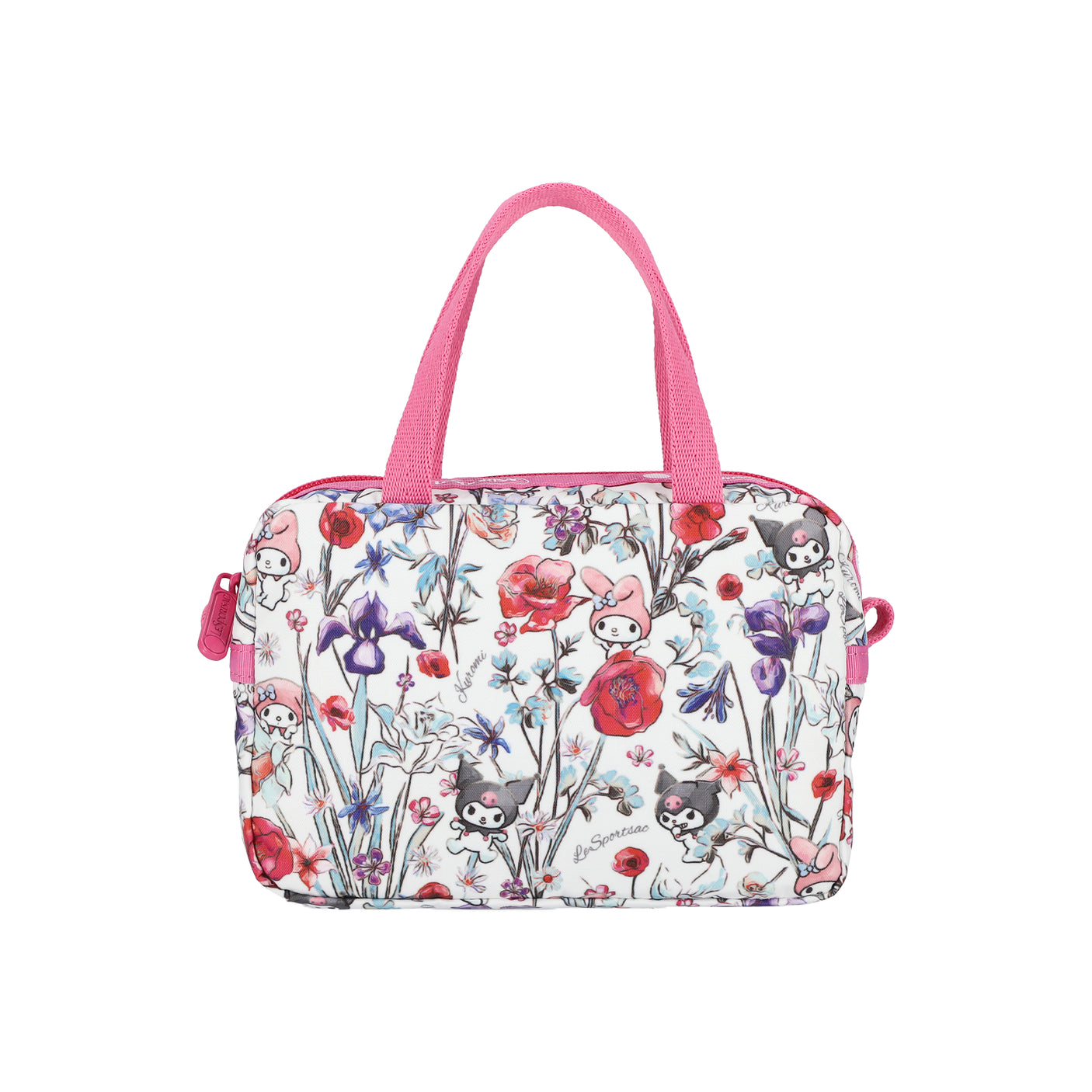 LeSportsac Tas Unisex Hand Bag Micro Bag In My Melody Kuromi Pink