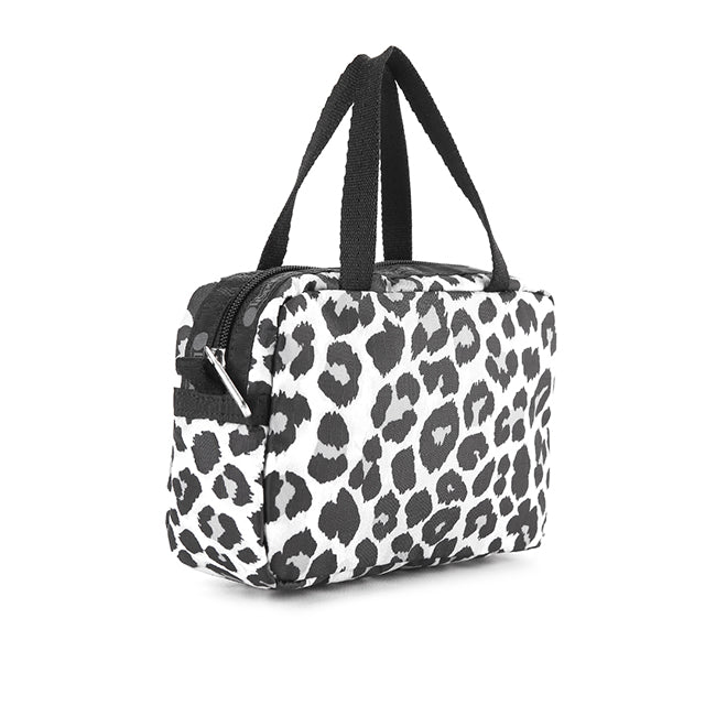 Micro Bag In Neutral Leopard