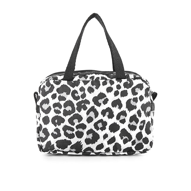 Micro Bag In Neutral Leopard