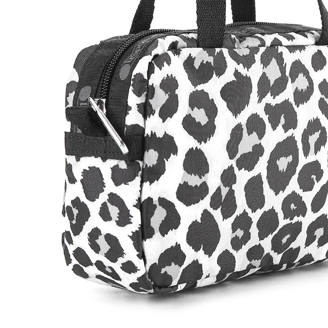 Micro Bag In Neutral Leopard