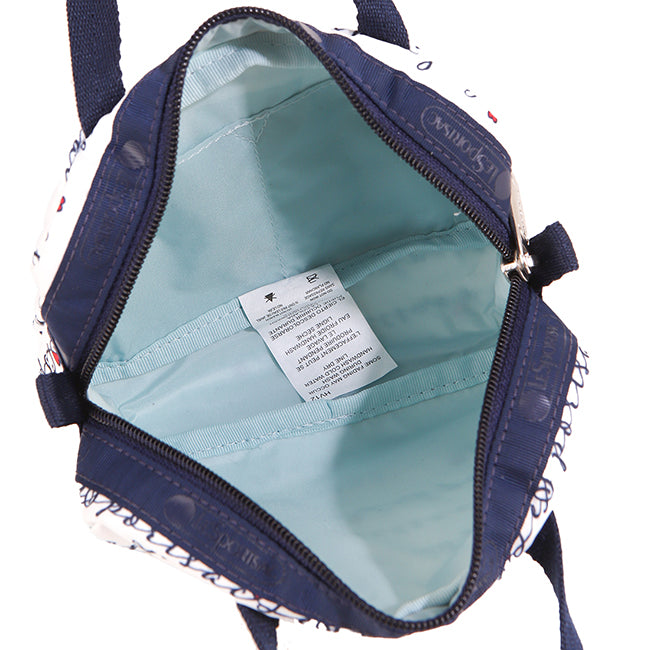 Micro Bag In Marine Logo Border