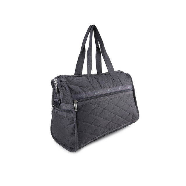 Deluxe Med Weekender In Thunder Cross Deboss