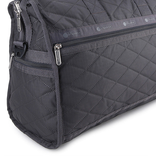 Deluxe Med Weekender In Thunder Cross Deboss