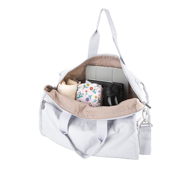 Deluxe Med Weekender In Pearl Gray