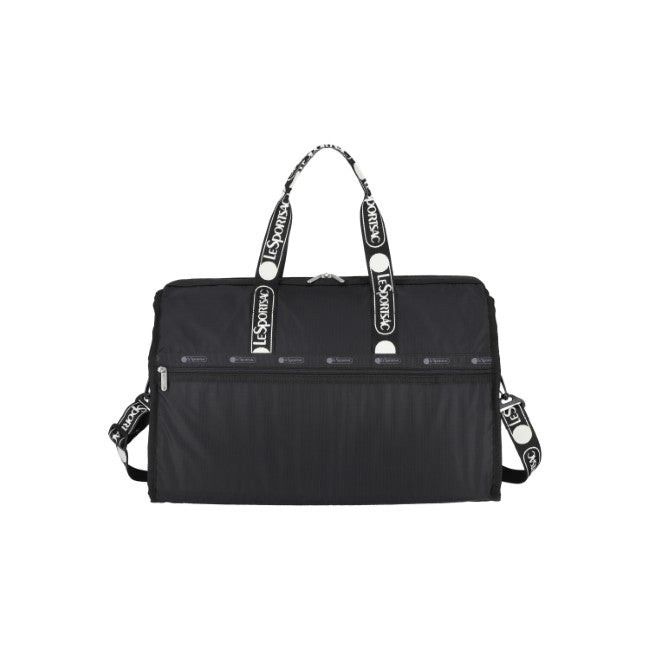 LeSportsac Unisex Deluxe Lg Weekender In Logo Jacquard Black
