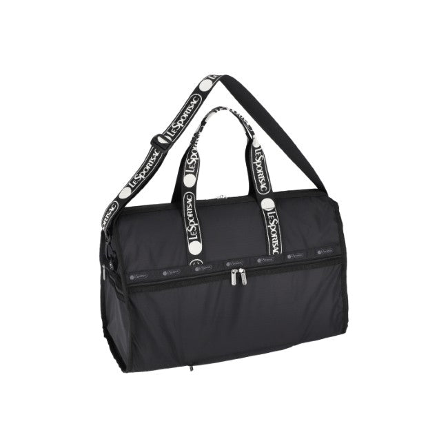 LeSportsac Unisex Deluxe Lg Weekender In Logo Jacquard Black