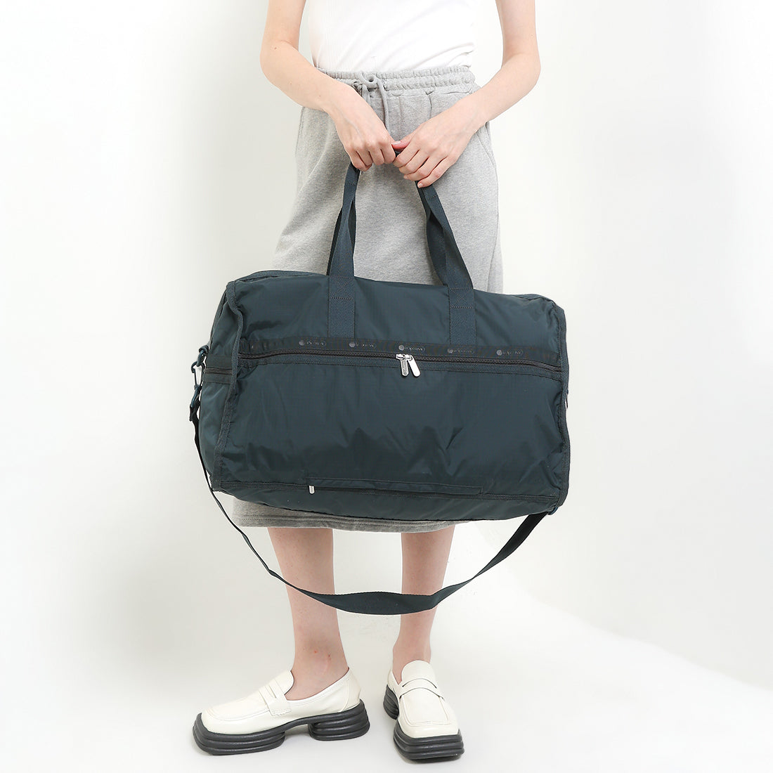 Deluxe Lg Weekender In Midnight Green