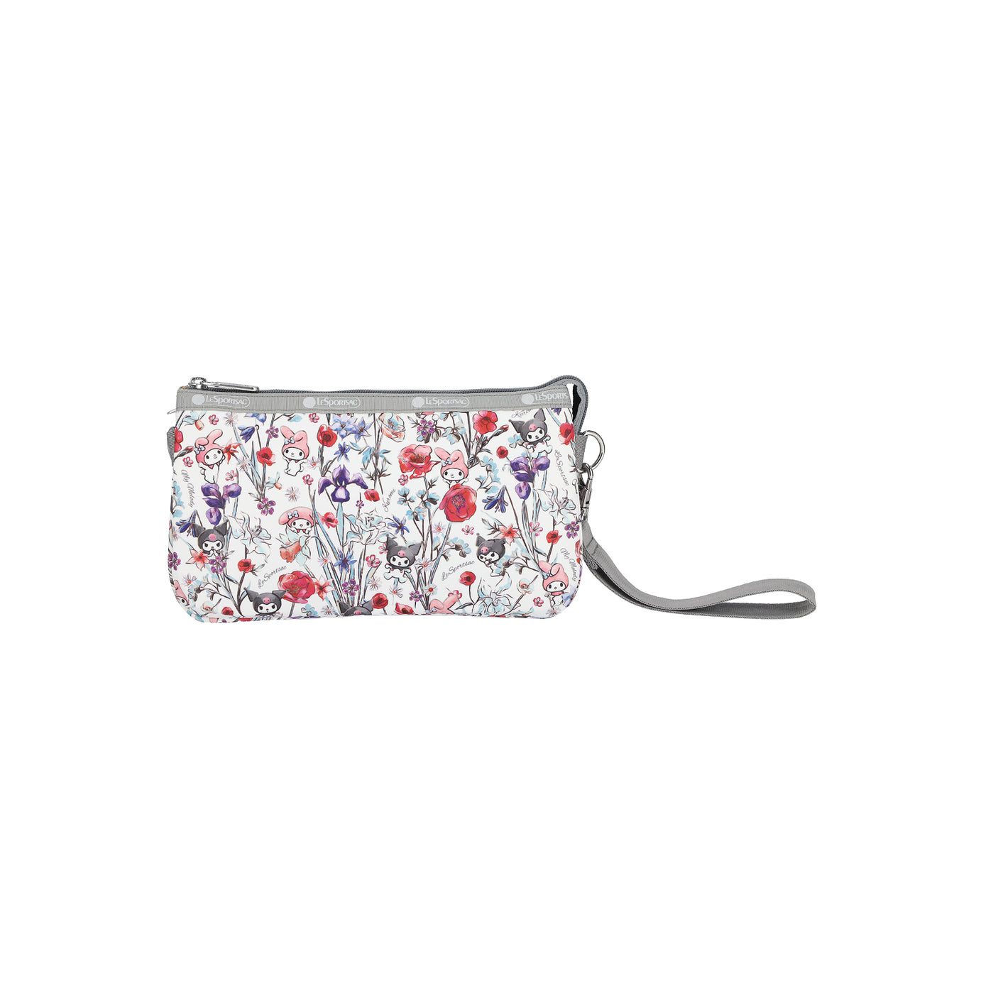 LeSportsac Tas Unisex Med Koko Crossbody In My Melody Kuromi Gray