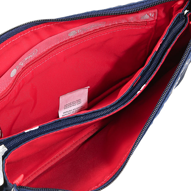 LeSportsac Tas Unisex Med Koko Crossbody In Red Delicious Navy
