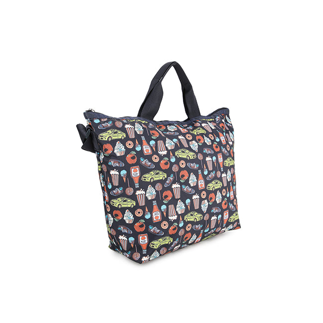 LeSportsac Tas Unisex Tote bag Deluxe Easy Carry Tote In New York Icons Navy