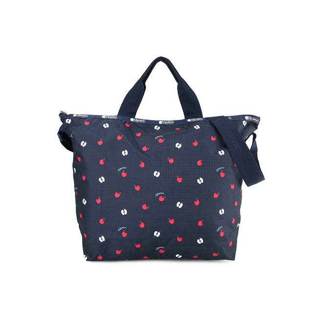 LeSportsac Tas Unisex Tote bag Deluxe Easy Carry Tote In Red Delicious Navy