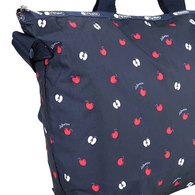 LeSportsac Tas Unisex Tote bag Deluxe Easy Carry Tote In Red Delicious Navy