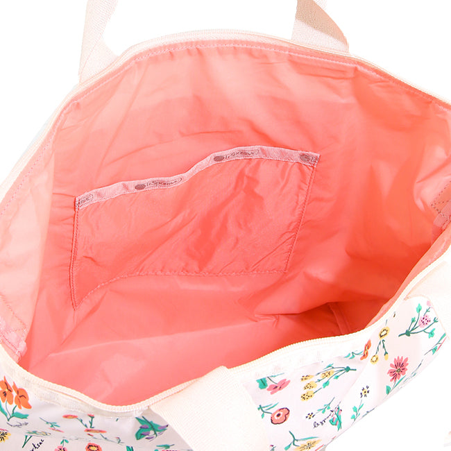 Deluxe Easy Carry Tote In Tossed Wildflowers