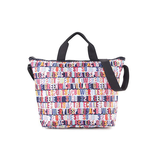 LeSportsac Unisex Deluxe Easy Carry Tote In Downtown Nyc