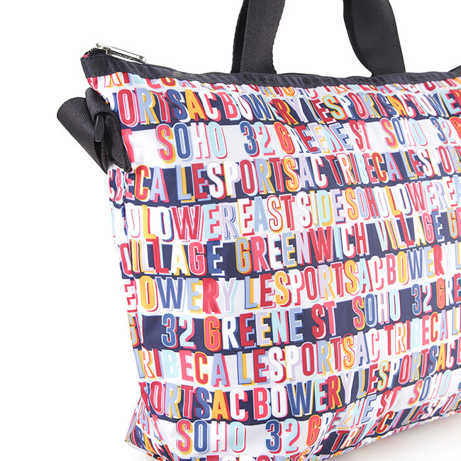 LeSportsac Unisex Deluxe Easy Carry Tote In Downtown Nyc