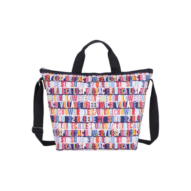 LeSportsac Unisex Deluxe Easy Carry Tote In Downtown Nyc
