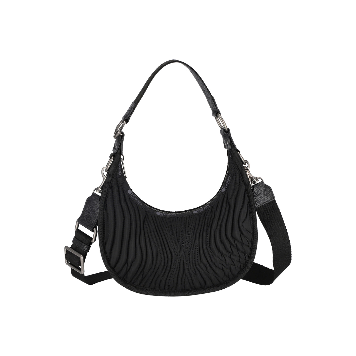 LeSportsac Tas Unisex Crossbody Bologna Matelasse Sm In Blk Matelasse Bologna Sm