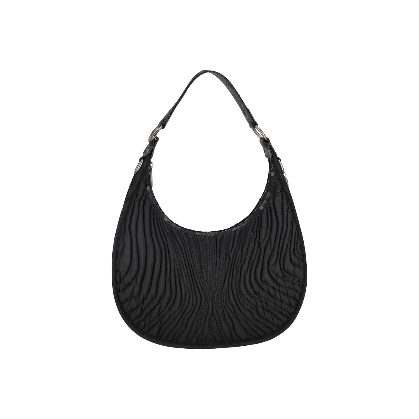 LeSportsac Tas Unisex Crossbody Bologna Matelasse Md In Blk Matelasse Bologna Md