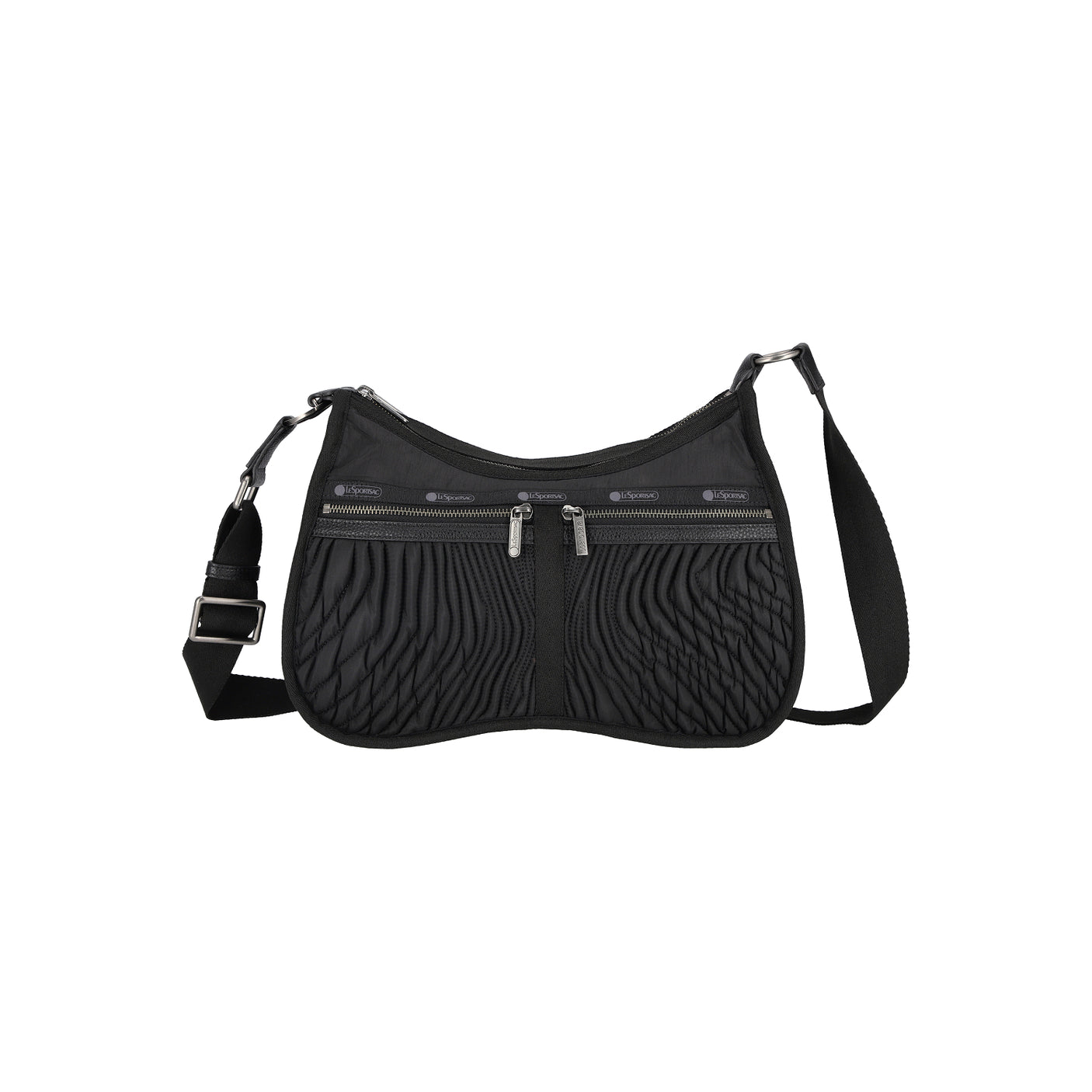 LeSportsac Tas Unisex Crossbody Torino Matelasse In Blk Matelasse Torino