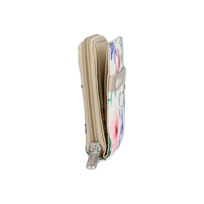 LeSportsac Unisex Wallet Claire In Watercolor Botanical