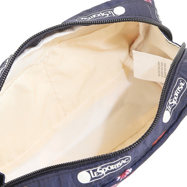 Rectangular Cosmetic In Denim Daisy