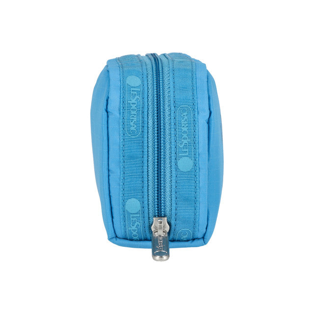 Rectangular Cosmetic In Vivid Blue Logo Cosm