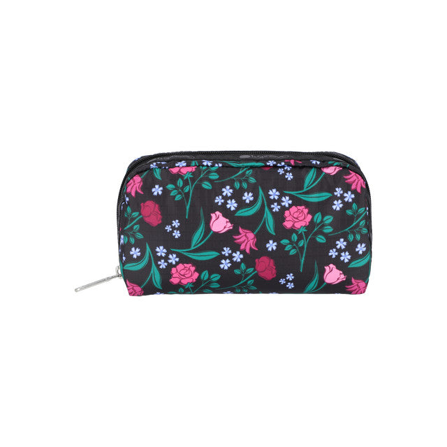 Rectangular Cosmetic In Tossed Rose