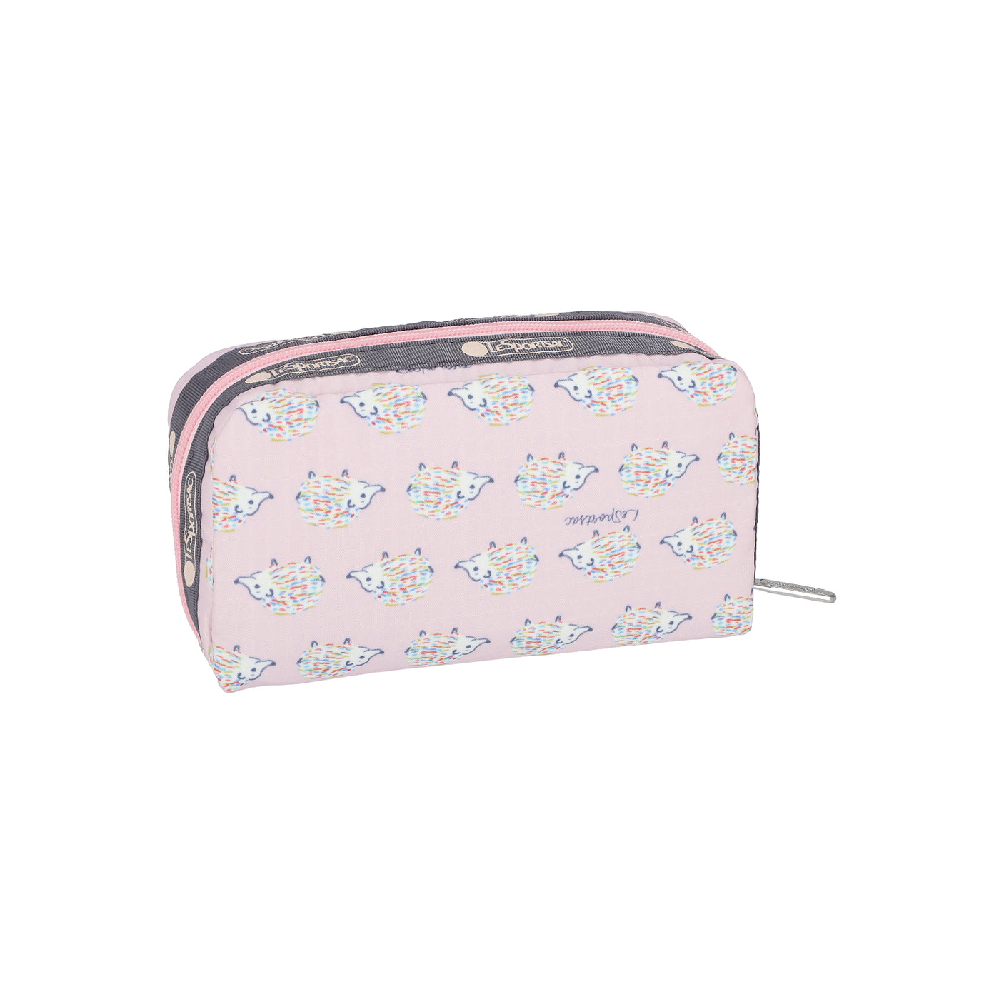 LeSportsac Aksesoris Unisex Rectangular Cosmetic In Nordic Hedgehog