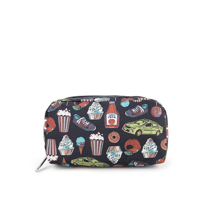 LeSportsac Aksesoris Unisex Rectangular Cosmetic In New York Icons Navy