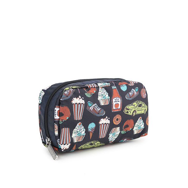 LeSportsac Aksesoris Unisex Rectangular Cosmetic In New York Icons Navy