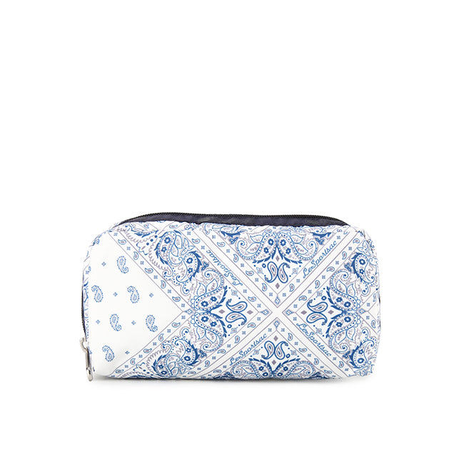 Rectangular Cosmetic In Bandanna Breeze
