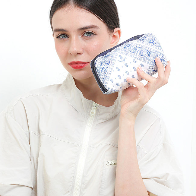 Rectangular Cosmetic In Bandanna Breeze