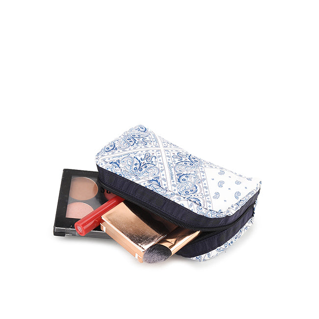 Rectangular Cosmetic In Bandanna Breeze