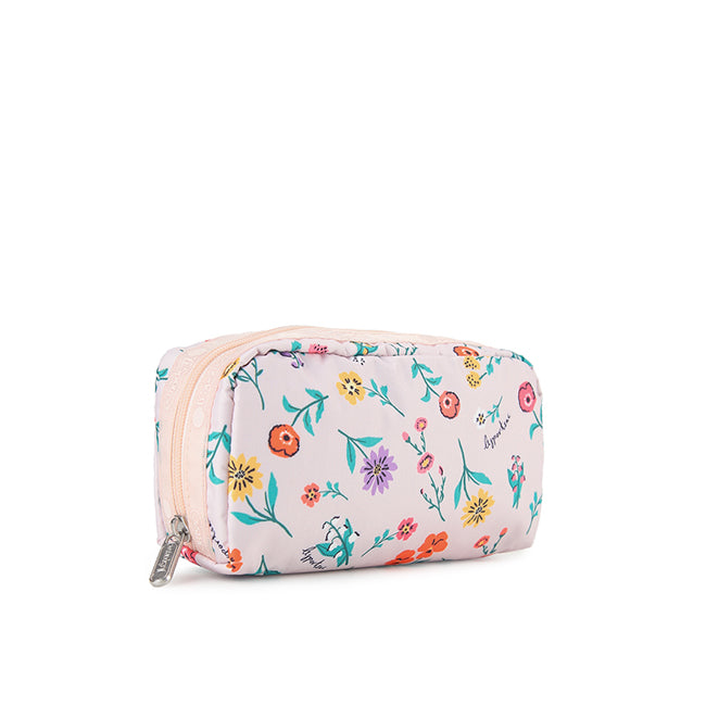 Rectangular Cosmetic In Tossed Wildflowers