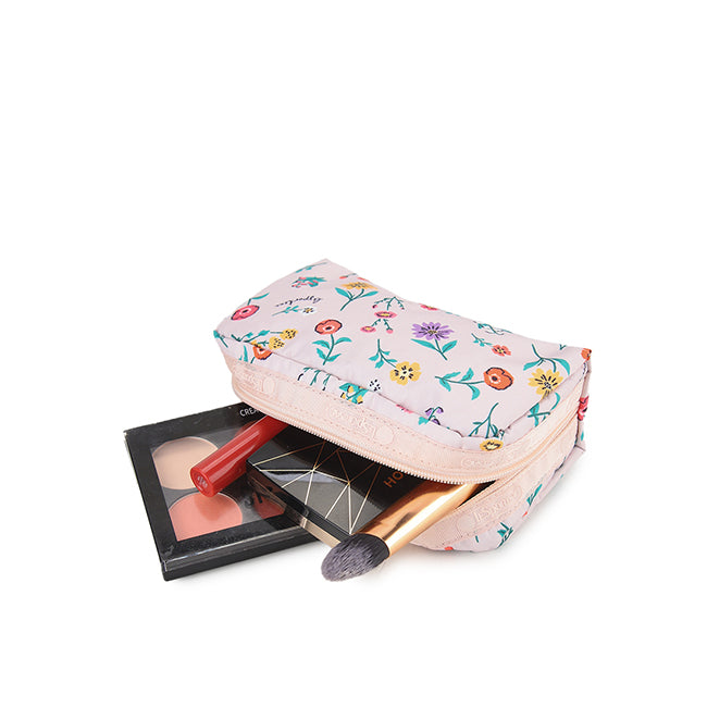 Rectangular Cosmetic In Tossed Wildflowers