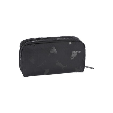 LeSportsac Unisex Rectangular Cosmetic In Black Cats