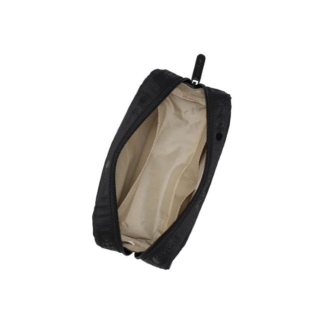 LeSportsac Unisex Rectangular Cosmetic In Black Cats