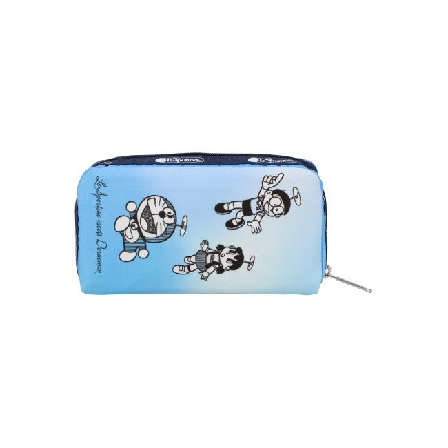 LeSportsac Unisex Pouch Rectangular Cosmetic In Doraemon World In Light