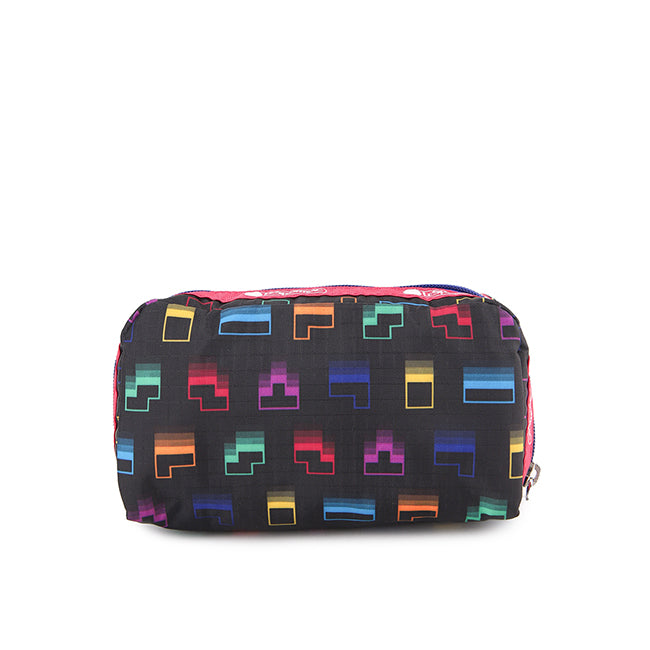 Rectangular Cosmetic In Tetris Falling Blocks/Pnk