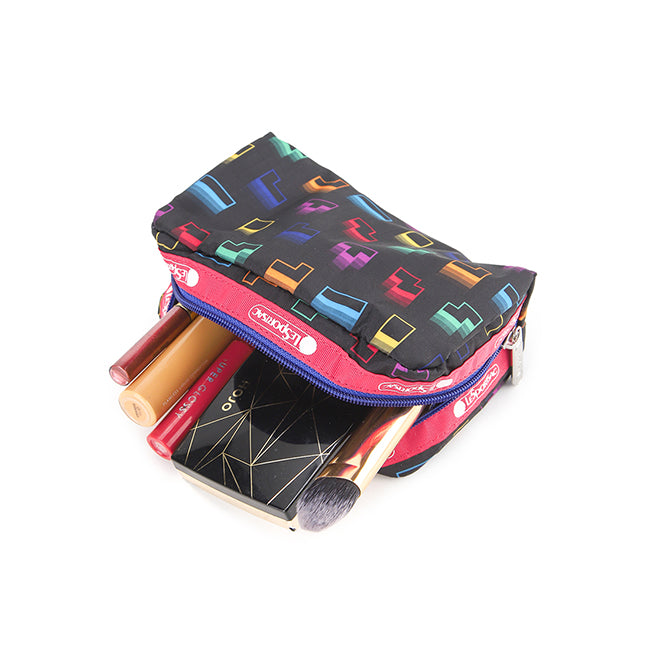 Rectangular Cosmetic In Tetris Falling Blocks/Pnk