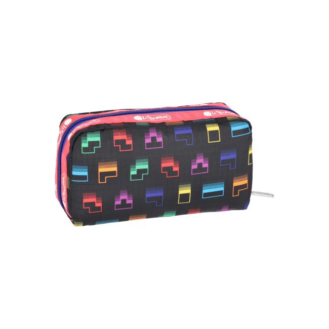 Rectangular Cosmetic In Tetris Falling Blocks/Pnk