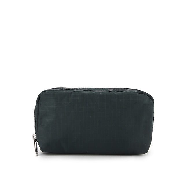 Rectangular Cosmetic In Midnight Green