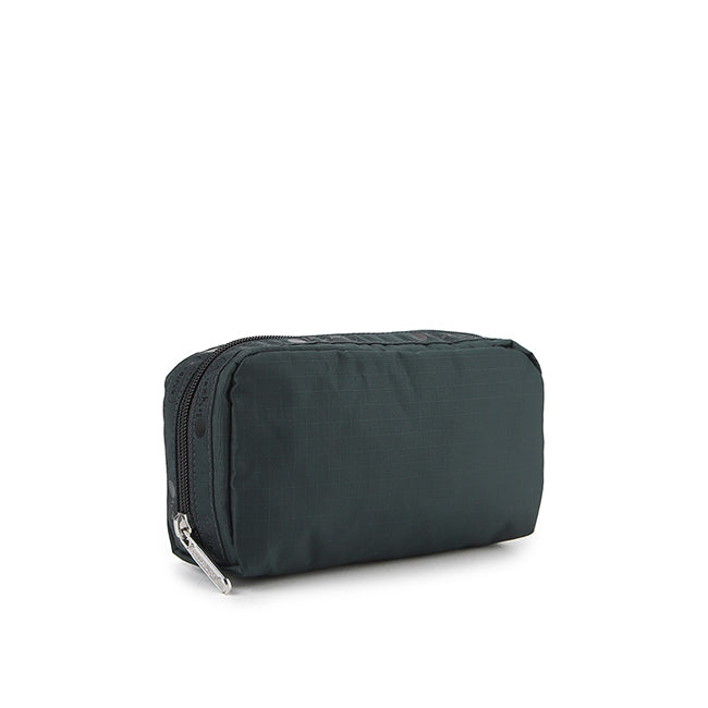 Rectangular Cosmetic In Midnight Green