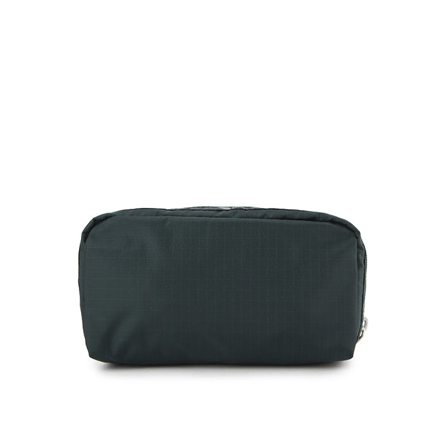 Rectangular Cosmetic In Midnight Green