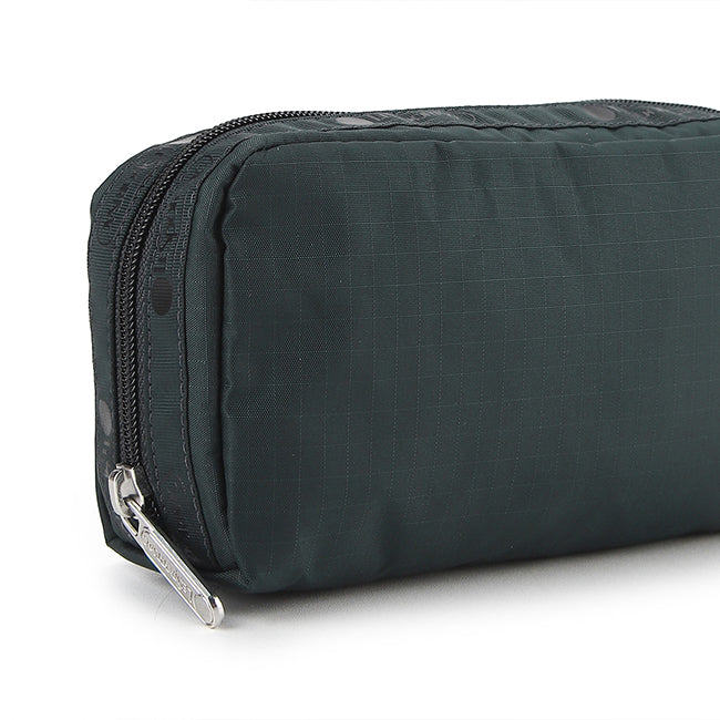 Rectangular Cosmetic In Midnight Green