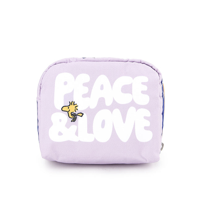 LeSportsac Aksesoris Unisex Square Cosmetic In Peace And Love Cosm